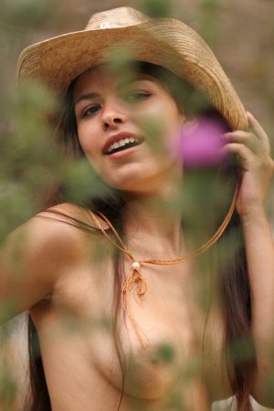 She loves camping while completely naked photo 2