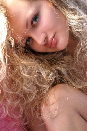 Cute chick is demonstrating naked body in the car photo 2