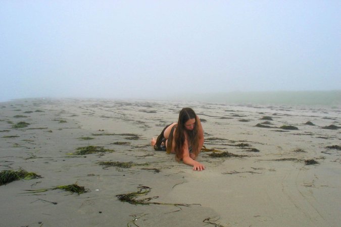 Horny babes are showing bodies on the beach photo 5