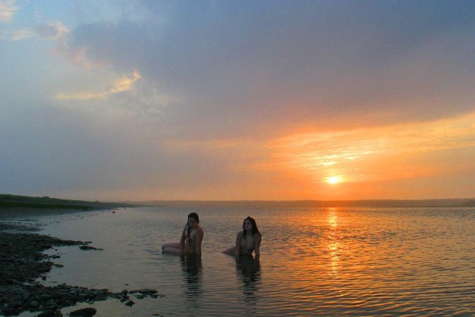 Horny babes are showing bodies on the beach photo 12