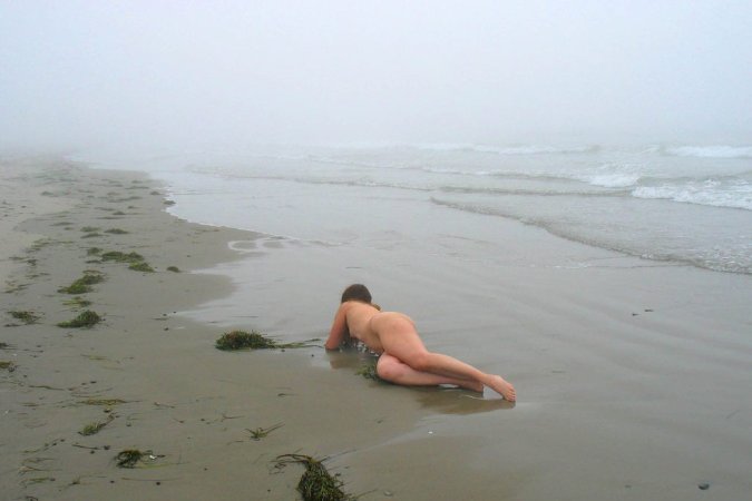 Horny babes are showing bodies on the beach photo 15