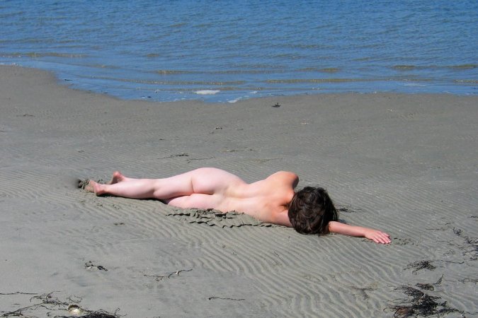 Horny babes are showing bodies on the beach photo 19