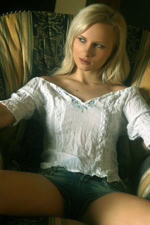 Adorable blonde loves having solo photo 15