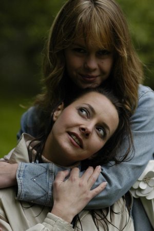 Kinky lesbians are taking off clothes and having fun photo 3