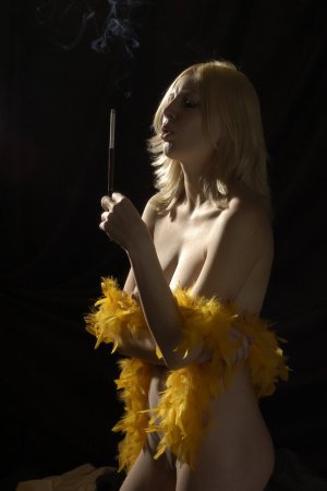 Amazing blonde is enjoying solo photo 7