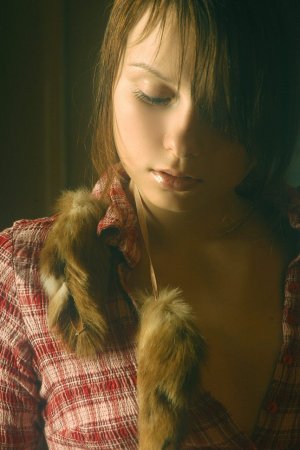 Gentle babe takes off her everyday outfit on camera photo 10