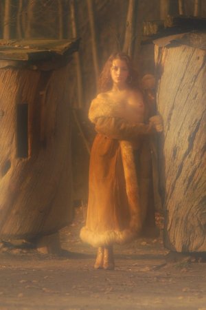 Wonderful princess is enjoying solo photo 14