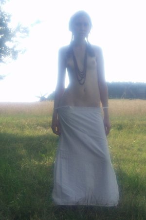 Sexy babe is walking with the horse photo 7