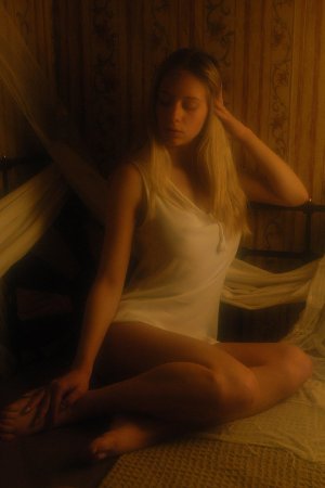 Cute blonde is happy to show her awesome solo skills photo 2
