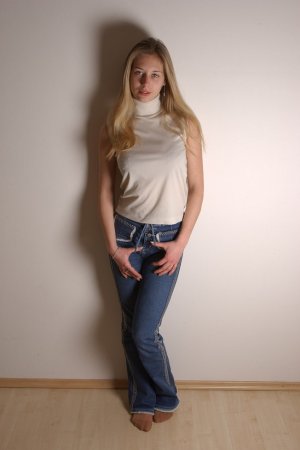 Cute blonde is happy to show her awesome solo skills photo 16