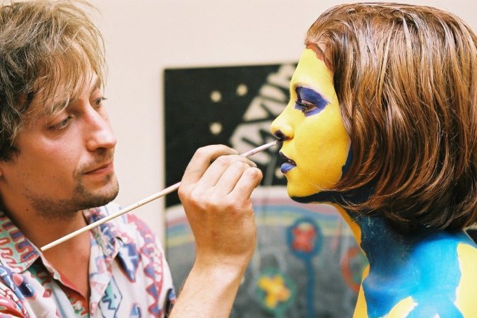Hot models covered in some very cool body paint photo 11
