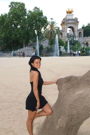 Looking fine naked in the ancient villa photo 15