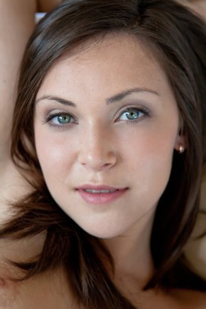 Sexy brunette is showing solo skills photo 5
