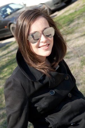Sexy brunette is showing solo skills photo 11