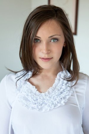Sexy brunette is showing solo skills photo 14