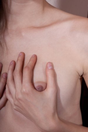 Yummy babe is touching herself photo 12