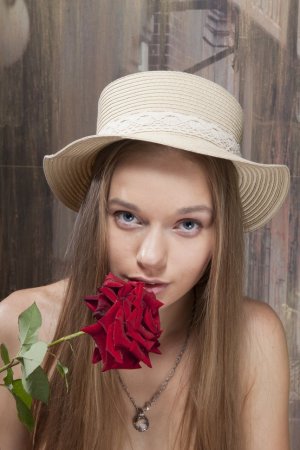 Cutie goes for a walk after a photo session photo 8