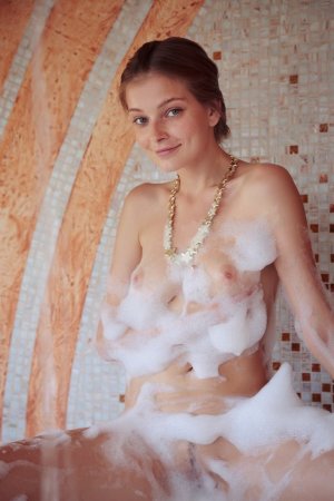 Sexy chick is having fun in the bathroom photo 9