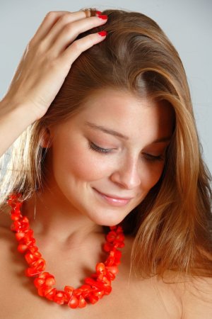 Tremendous girl is enjoying solo photo 5