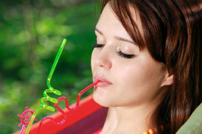 Sexy chick is enjoying solo outdoors photo 8