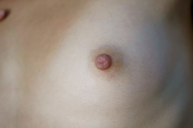 Hottie shows her tan lines before an orgasm photo 3