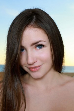 Dark-haired cutie gets satisfaction photo 18